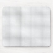 Schwarzweiss-Gitterfeld auf Papier Mousepad (Vorne)