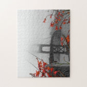 Schwarzweiss-Golden gate bridge Puzzle (Vertikal)