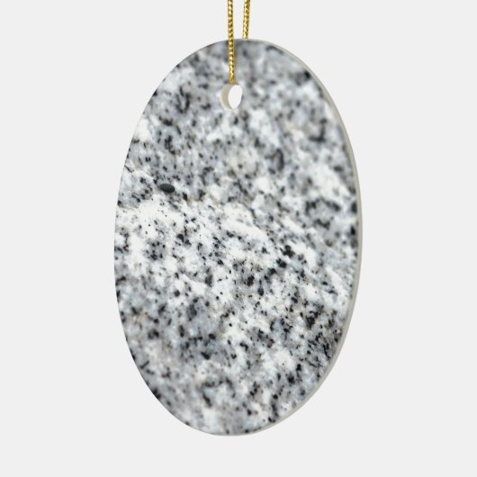 Schwarzweiss-Granit-Felsen Keramikornament (Links)