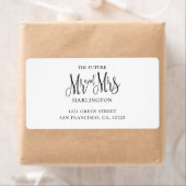 Schwarzweiß-Hochzeit. Herr und Herr Mars moderne A (Insitu)