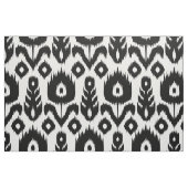 Schwarzweiss-Ikat Muster Stoff (Fat Quarter (45,7 x 55,9 cm))