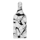 Schwarzweiß in Motion Chopping Board Schneidebrett (Vorderseite)