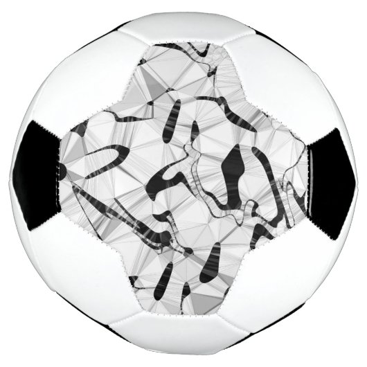 Schwarzweiß in Motion Soccer Ball (Gedreht)