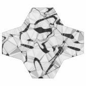 Schwarzweiß in Motion Soccer Ball (Flach)