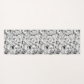 Schwarzweiß in Motion Yoga Mat Yogamatte (Rückseite (Horizontal))