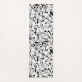 Schwarzweiß in Motion Yoga Mat Yogamatte (Vorderseite)