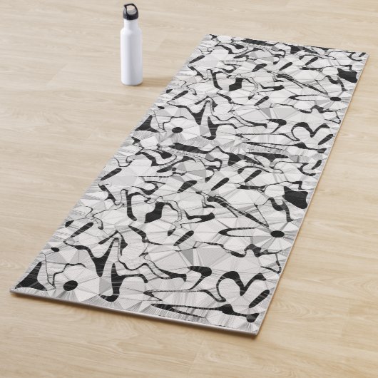 Schwarzweiß in Motion Yoga Mat Yogamatte (Beispiel)