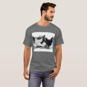 Schwarzweiss-Jersey-Riese-T - Shirt (Vorne ganz)