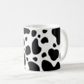 Schwarzweiß Kaffeetasse (VorderseiteRechts)