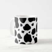 Schwarzweiß Kaffeetasse (Vorderseite Links)