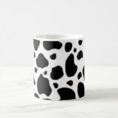 Schwarzweiß Kaffeetasse (Mittel)