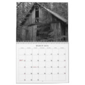 Schwarzweiss-Kalender Kalender (Mär 2026)