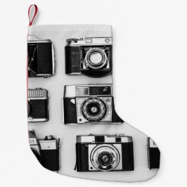 Schwarzweiss-Kameras Kleiner Weihnachtsstrumpf