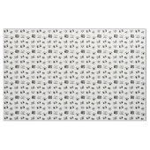 Schwarzweiss-Kameras Stoff (Yard (91,4 cm))