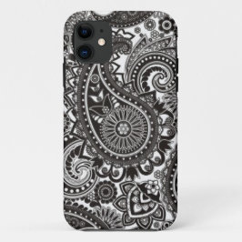 Schwarzweiss-Kasten Paisleys Iphone Case-Mate iPhone Hülle