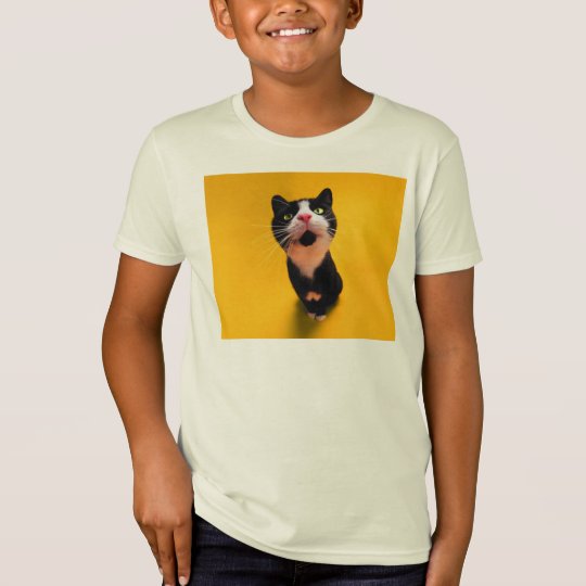 Schwarzweiss-KatzeSmoking Katzehaustier T-Shirt