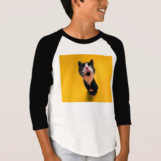 Schwarzweiss-KatzeSmoking Katzehaustier T-Shirt