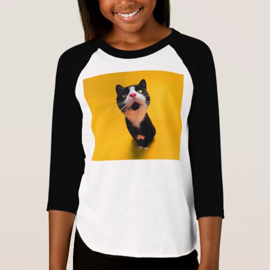 Schwarzweiss-KatzeSmoking Katzehaustier T-Shirt