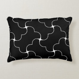 Schwarzweiss-Kekse Dekokissen