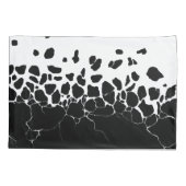 Schwarzweiß Kissenbezug (Rückseite)