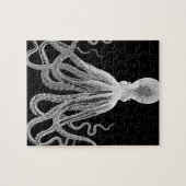 Schwarzweiss-Krake Puzzle (Horizontal)