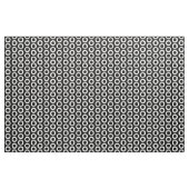 Schwarzweiss-Kreis-Muster Stoff (Fat Quarter (45,7 x 55,9 cm))