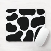 Schwarzweiss-Kuh-Druck-Muster Mousepad (Mit Mouse)