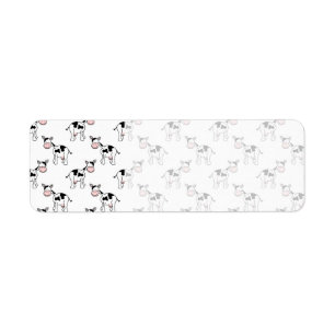 Schwarzweiss-Kuh-Muster