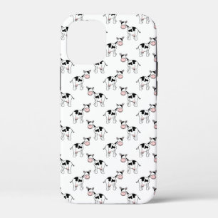 Schwarzweiss-Kuh-Muster iPhone 12 Mini Hülle