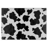Schwarzweiss-Kuhdruck-Schneidebrett Schneidebrett (Vorderseite)