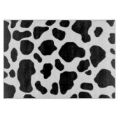 Schwarzweiss-Kuhdruck-Schneidebrett Schneidebrett (Vorderseite)
