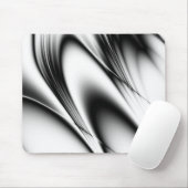 Schwarzweiss-Kurven bw4 Mousepad (Mit Mouse)