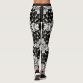Schwarzweiß Leggings (Rückseite)