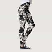 Schwarzweiß Leggings (Rechts)
