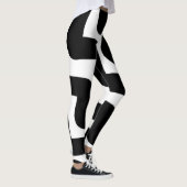 Schwarzweiß Leggings (Rechts)