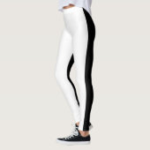 Schwarzweiss Leggings (Links)