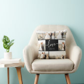 Schwarzweiß-Liebe-Kissen Kissen (Stuhl )