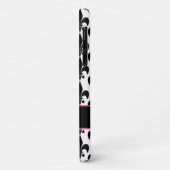 Schwarzweiss-Lilie iPhone 5 Kasten Case-Mate iPhone Hülle (Hinten/Links)
