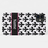 Schwarzweiss-Lilie iPhone 5 Kasten Case-Mate iPhone Hülle (Rückseite (Horizontal))