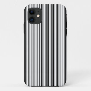 Schwarzweiss-Linien Case-Mate iPhone Hülle
