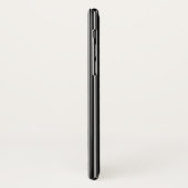 Schwarzweiss-Linien Case-Mate iPhone Hülle (Hinten/Links)