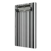 Schwarzweiss-Linien Mini Klemmbrett (Gewinkelt2)