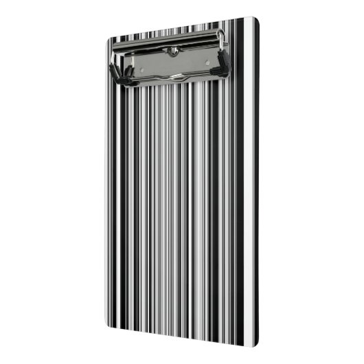 Schwarzweiss-Linien Mini Klemmbrett (Gewinkelt2)