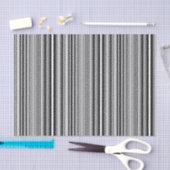Schwarzweiss-Linien Seidenpapier (Handwerk)