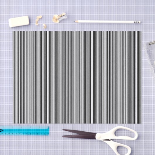 Schwarzweiss-Linien Seidenpapier (Handwerk)