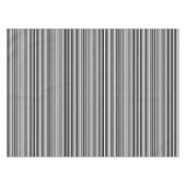 Schwarzweiss-Linien Tischdecke (Vorderseite (Horizontal))