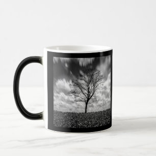 Schwarzweiß Little Tree Verwandlungstasse