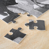 Schwarzweiss-Mafiapuzzlespiel Puzzle (Seite)