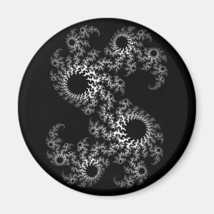 Schwarzweiss-Magnet Julia 324048 Magnet