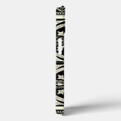 Schwarzweiss-Mandala-Motiv durch Visions-Studio Case-Mate iPhone Hülle (Rückseite / Rechts)